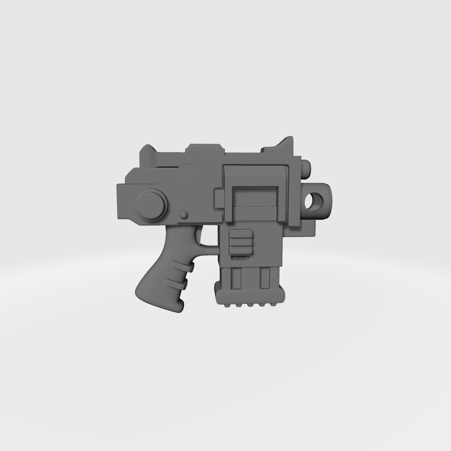 Warrior Order Sabretooth Type 4 Strike Pistol custom resin weapon compatible with McFarlane Toys 7-inch armored action figures