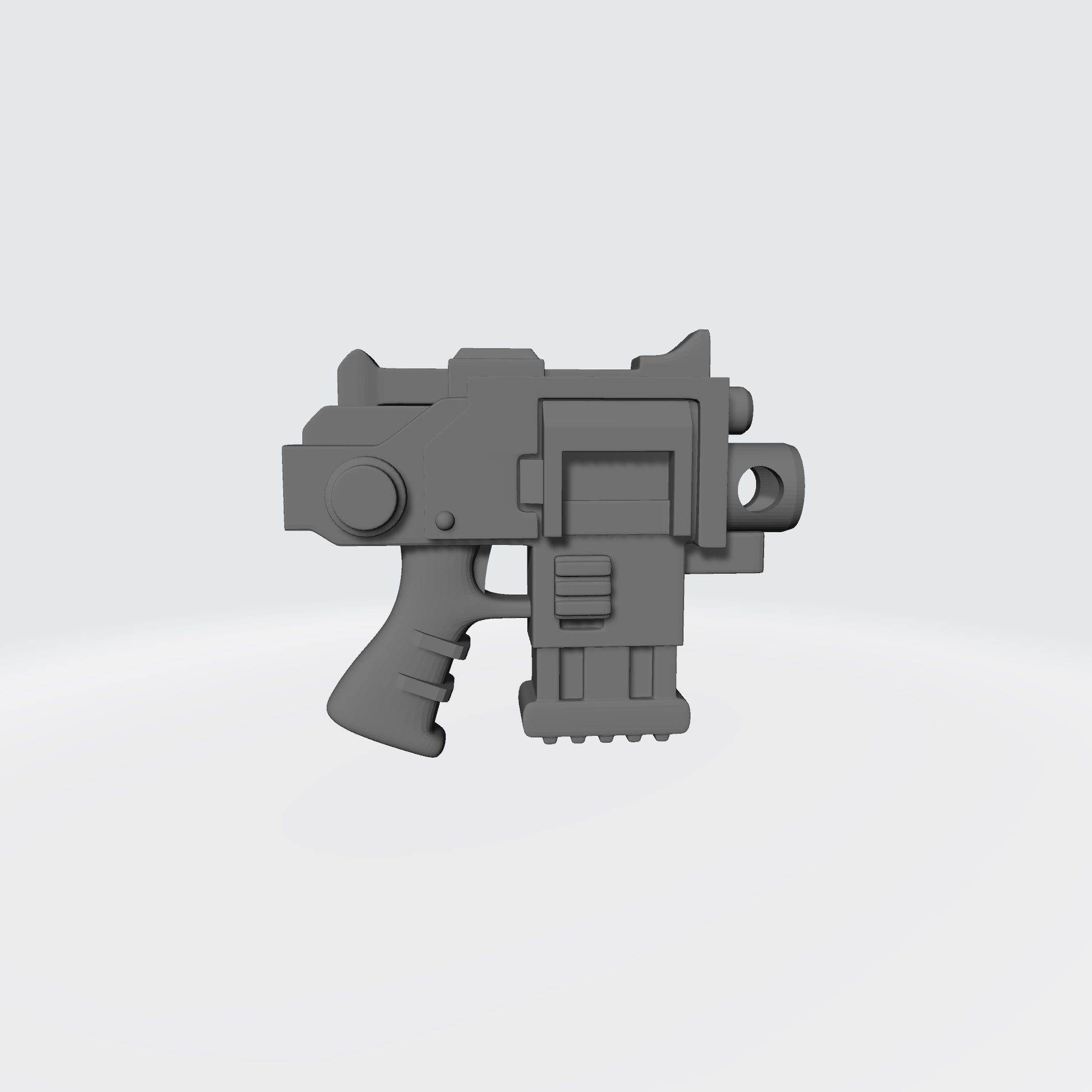 Warrior Order Sabretooth Type 4 Strike Pistol custom resin weapon compatible with McFarlane Toys 7-inch armored action figures