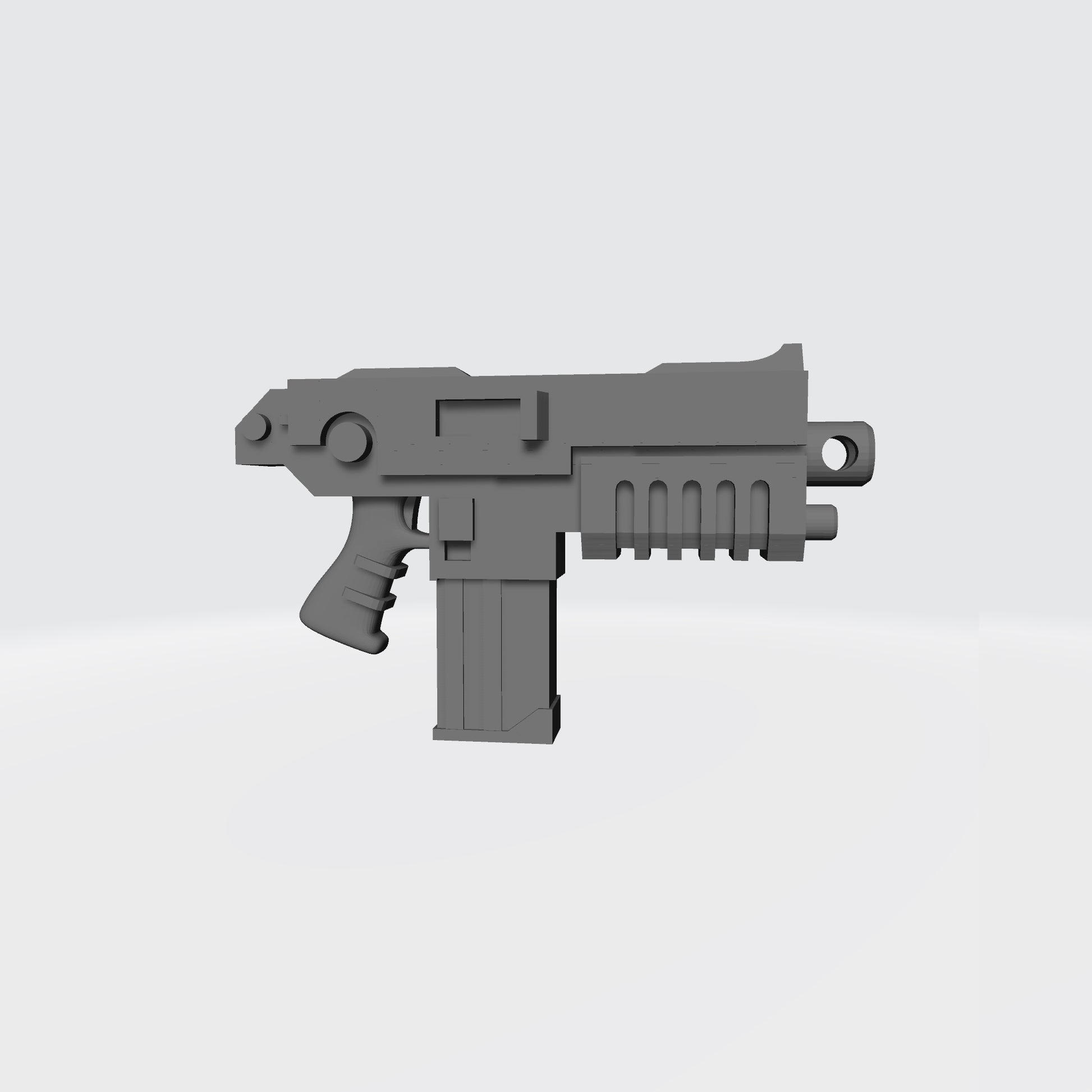 Warrior Order Sentinel Combat Rifle compatible with McFarlane Toys 7-inch armored action figures custom resin weapon