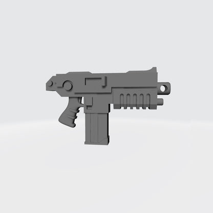 Warrior Order Sentinel Combat Rifle compatible with McFarlane Toys 7-inch armored action figures custom resin weapon