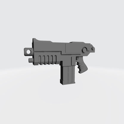 Warrior Order Sentinel Combat Rifle compatible with McFarlane Toys 7-inch armored action figures custom resin weapon