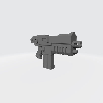 Warrior Order Sentinel Combat Rifle compatible with McFarlane Toys 7-inch armored action figures custom resin weapon
