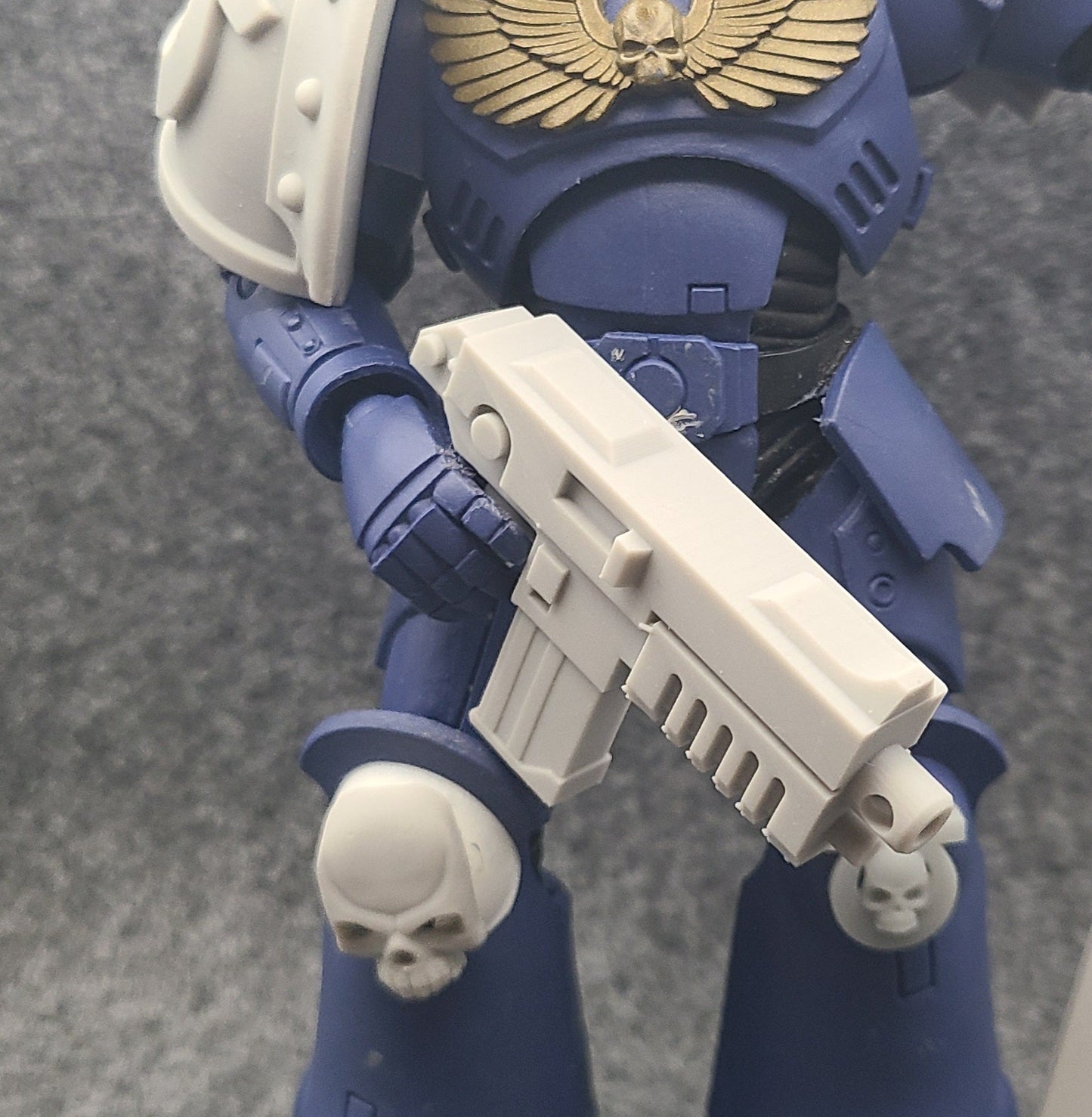 Warrior Order Sentinel Combat Rifle compatible with McFarlane Toys 7-inch armored action figures custom resin weapon