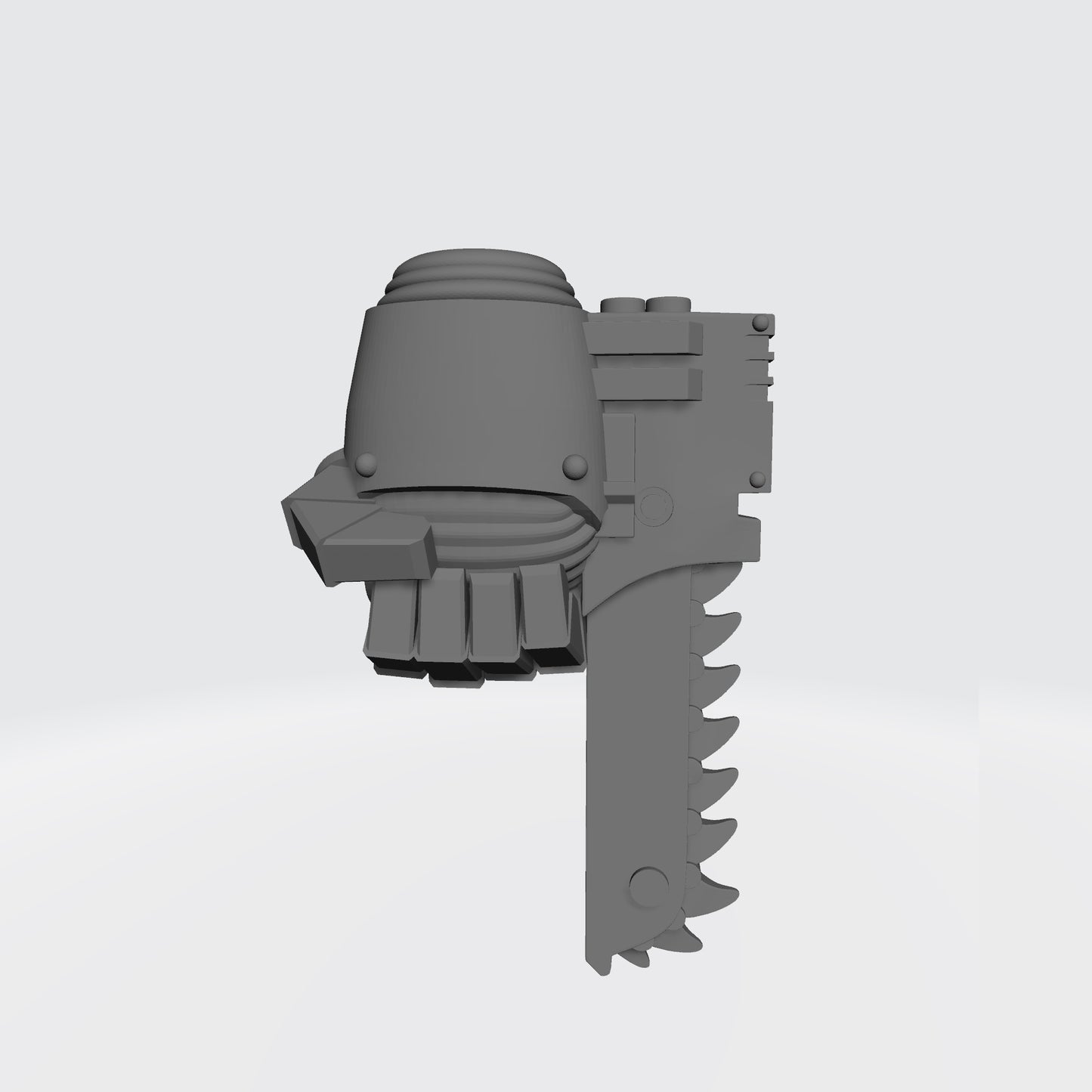 Warrior Order Chain Gauntlet Right Hand custom resin accessory compatible with McFarlane Toys 7-inch armored action figures