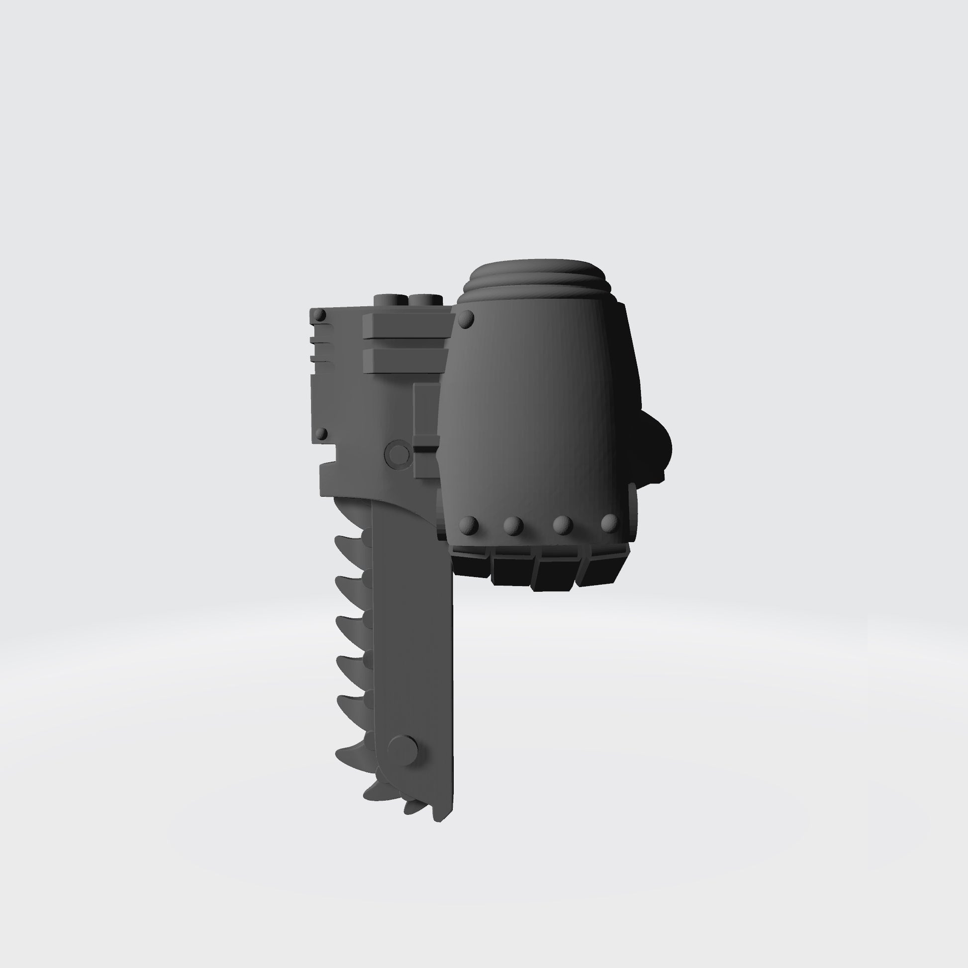 Warrior Order Chain Gauntlet Right Hand custom resin accessory compatible with McFarlane Toys 7-inch armored action figures