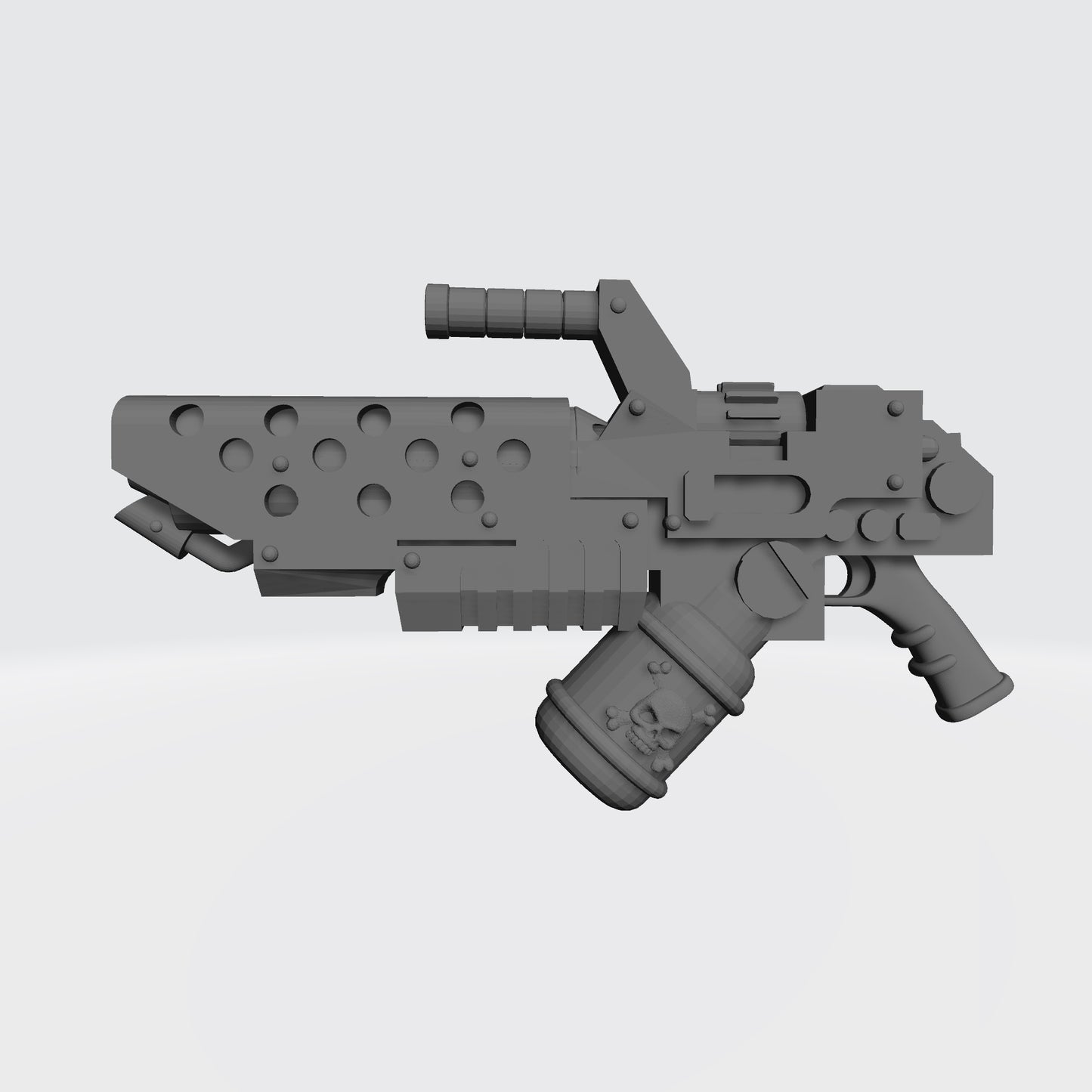 Warrior Order Incinerator Heavy Weapon custom resin weapon compatible with McFarlane Toys 7 inch armored action figures