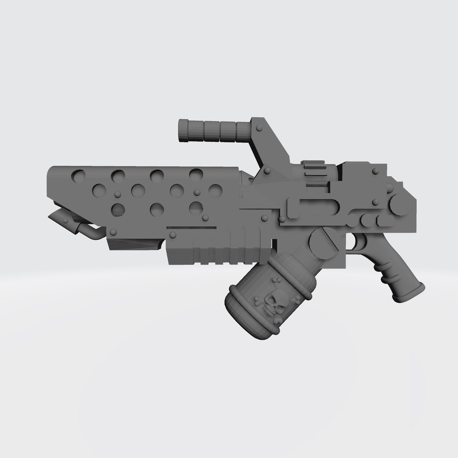 Warrior Order Incinerator Heavy Weapon custom resin weapon compatible with McFarlane Toys 7 inch armored action figures