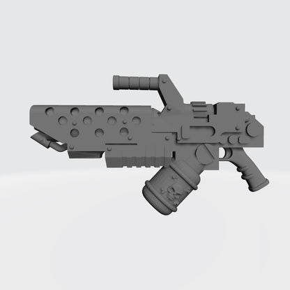 Warrior Order Incinerator Heavy Weapon custom resin weapon compatible with McFarlane Toys 7 inch armored action figures