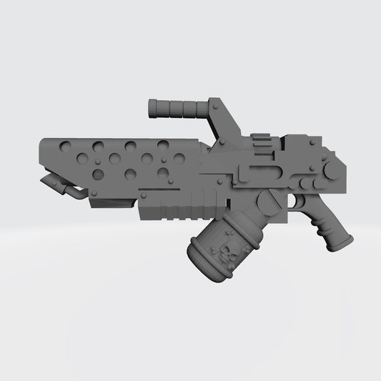 Warrior Order Incinerator Heavy Weapon custom resin weapon compatible with McFarlane Toys 7 inch armored action figures