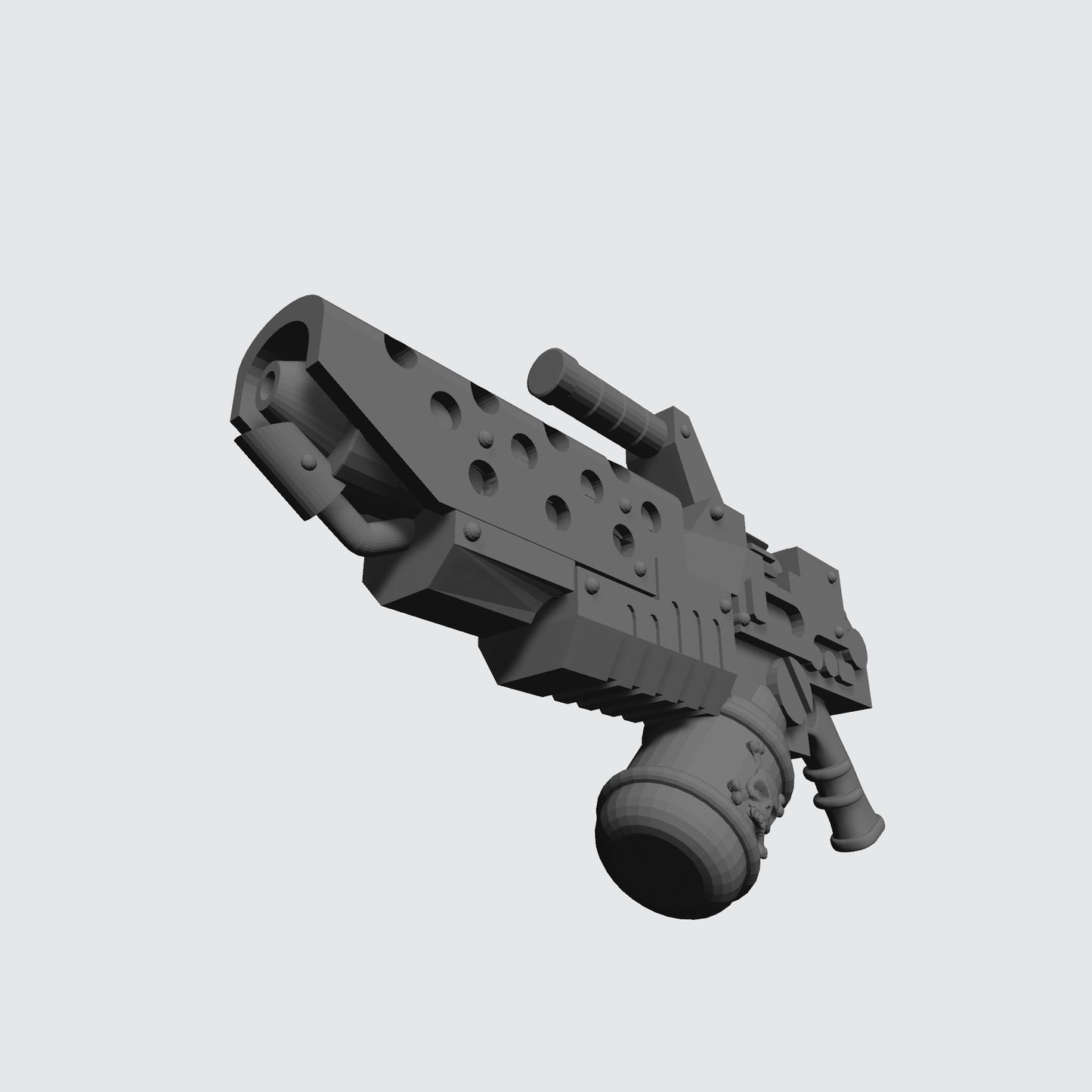 Warrior Order Incinerator Heavy Weapon custom resin weapon compatible with McFarlane Toys 7 inch armored action figures