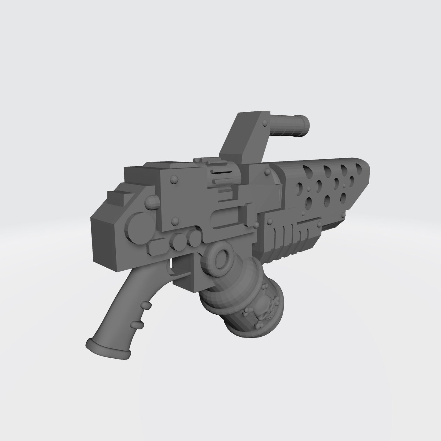 Warrior Order Incinerator Heavy Weapon custom resin weapon compatible with McFarlane Toys 7 inch armored action figures