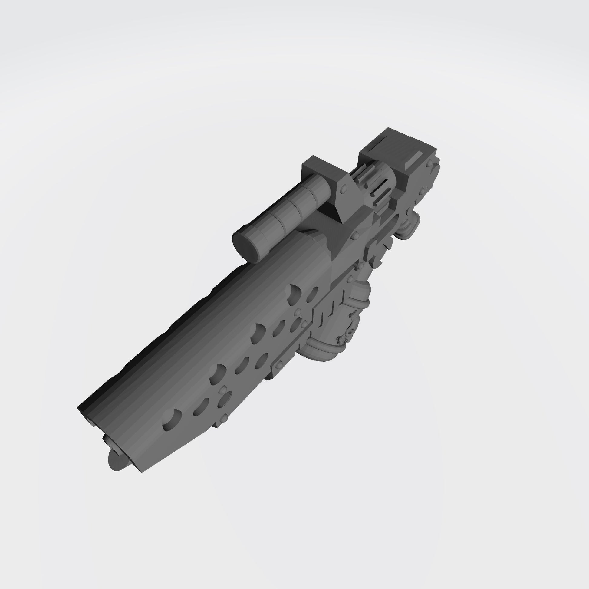 Warrior Order Incinerator Heavy Weapon custom resin weapon compatible with McFarlane Toys 7 inch armored action figures