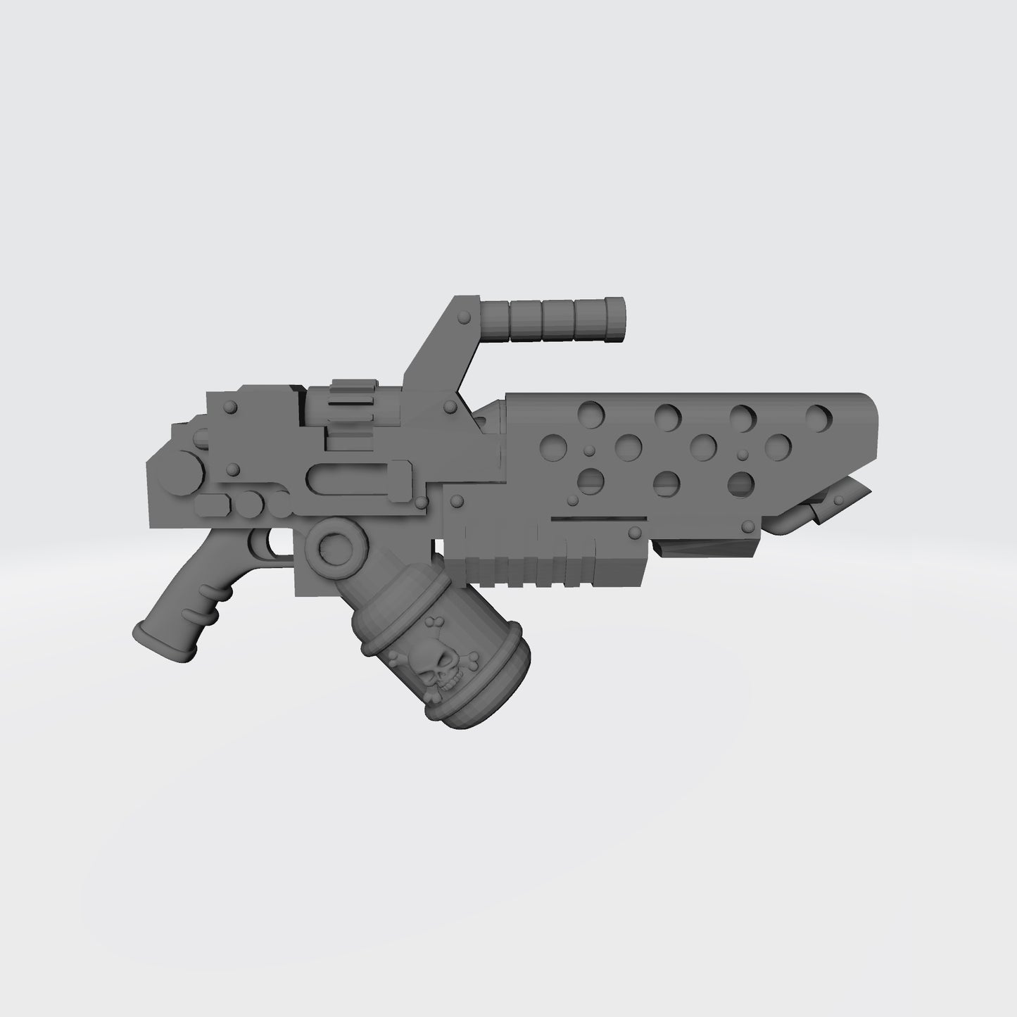 Warrior Order Incinerator Heavy Weapon custom resin weapon compatible with McFarlane Toys 7 inch armored action figures