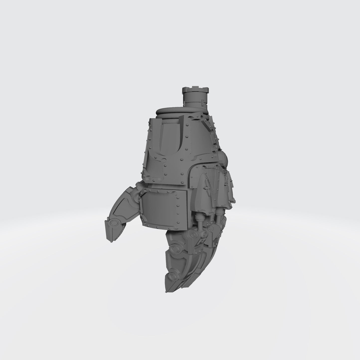 Warrior Order Type M Combat Gauntlet Right Hand custom resin accessory compatible with McFarlane Toys 7 inch armored action figures