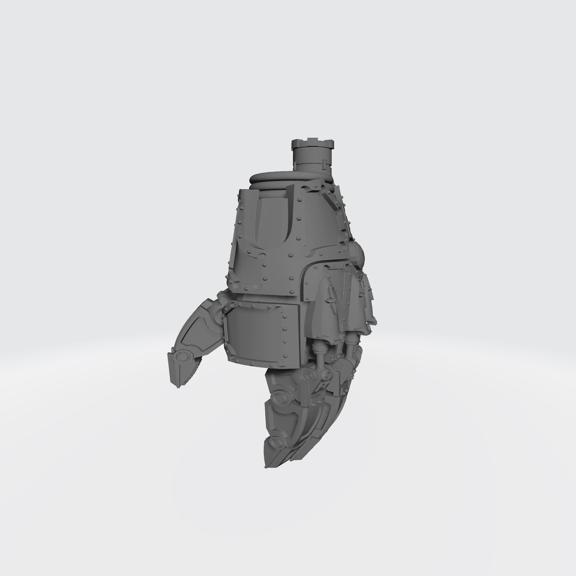 Warrior Order Type M Combat Gauntlet Right Hand custom resin accessory compatible with McFarlane Toys 7 inch armored action figures