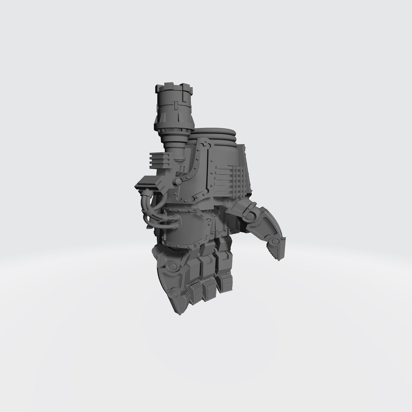 Warrior Order Type M Combat Gauntlet Right Hand custom resin accessory compatible with McFarlane Toys 7 inch armored action figures