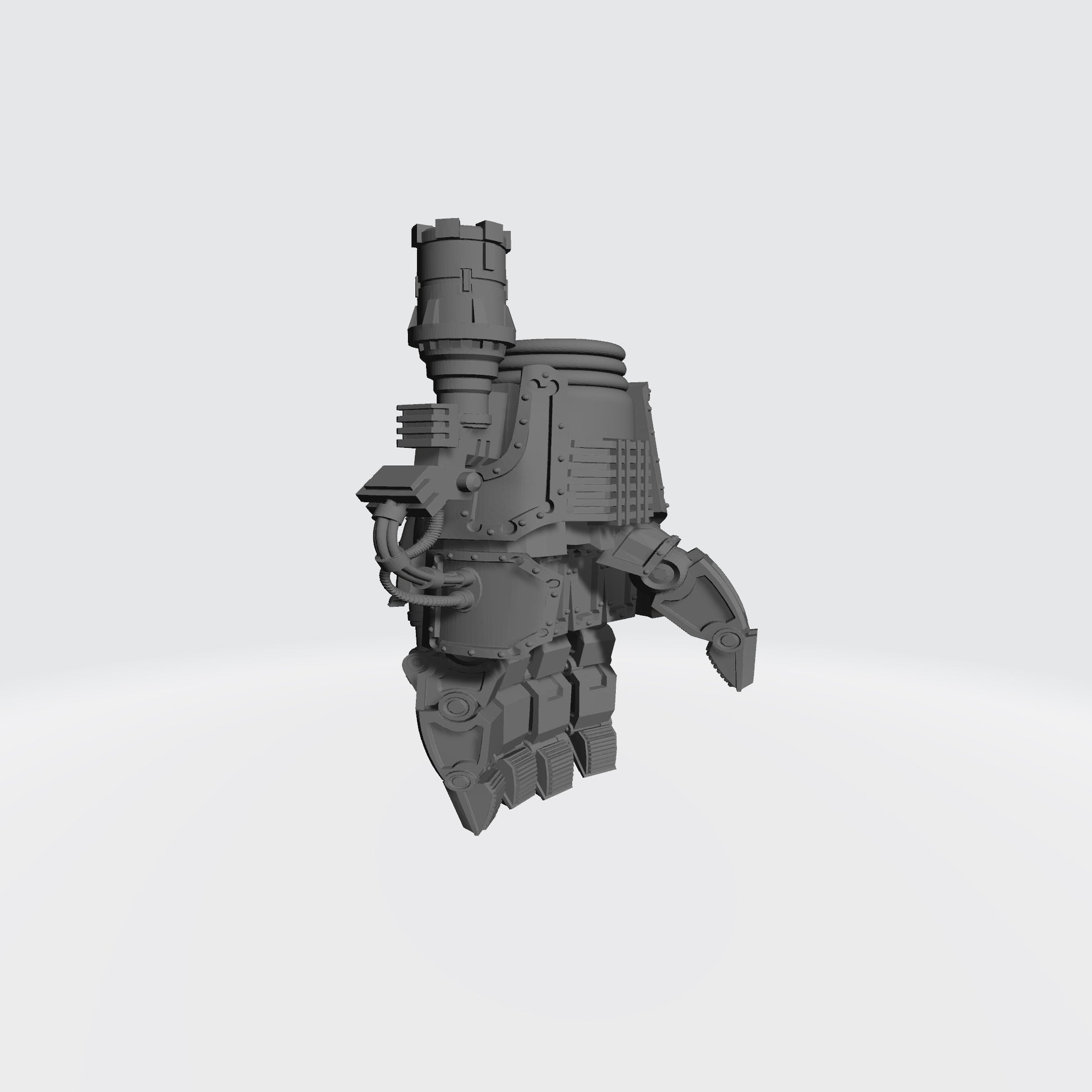 Warrior Order Type M Combat Gauntlet Right Hand custom resin accessory compatible with McFarlane Toys 7 inch armored action figures