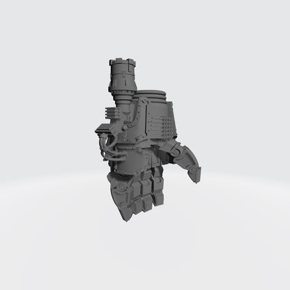 Warrior Order Type M Combat Gauntlet Right Hand custom resin accessory compatible with McFarlane Toys 7 inch armored action figures