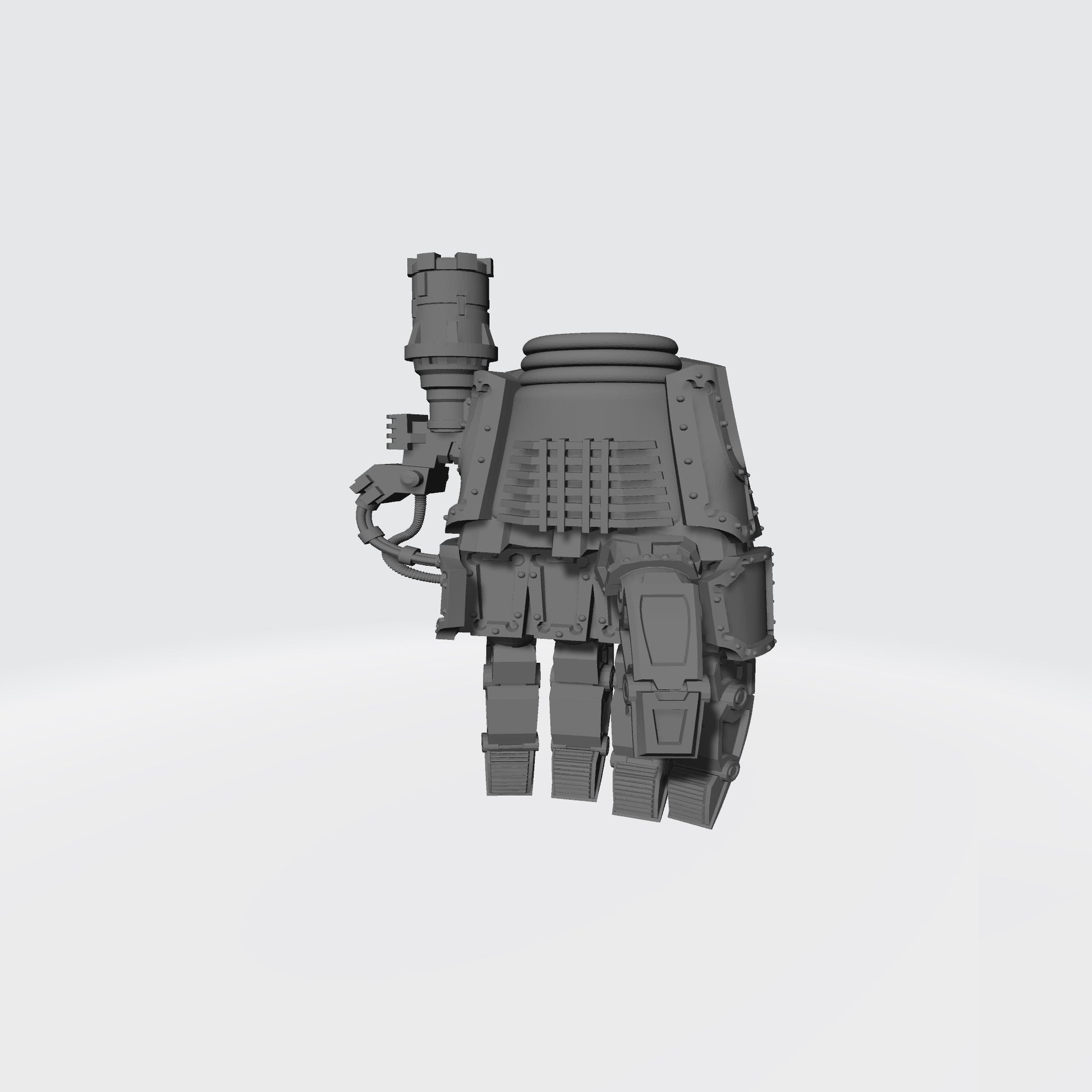 Warrior Order Type M Combat Gauntlet Right Hand custom resin accessory compatible with McFarlane Toys 7 inch armored action figures