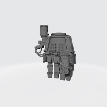 Warrior Order Type M Combat Gauntlet Right Hand custom resin accessory compatible with McFarlane Toys 7 inch armored action figures