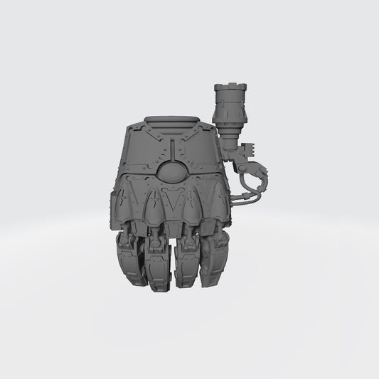 Warrior Order Type M Combat Gauntlet Right Hand custom resin accessory compatible with McFarlane Toys 7 inch armored action figures