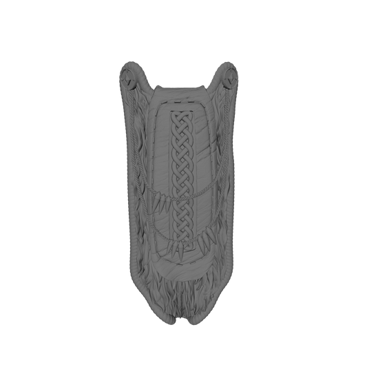 Wolf Guard Warrior Order Leather Pelt Loincloth with Medallions compatible with McFarlane Toys 7-inch armored action figures