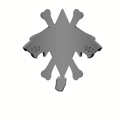 Wolf Guard Warrior Order Two Wolves and Runes Hip Pad Armor Decal compatible with McFarlane Toys 1:12 scale figures