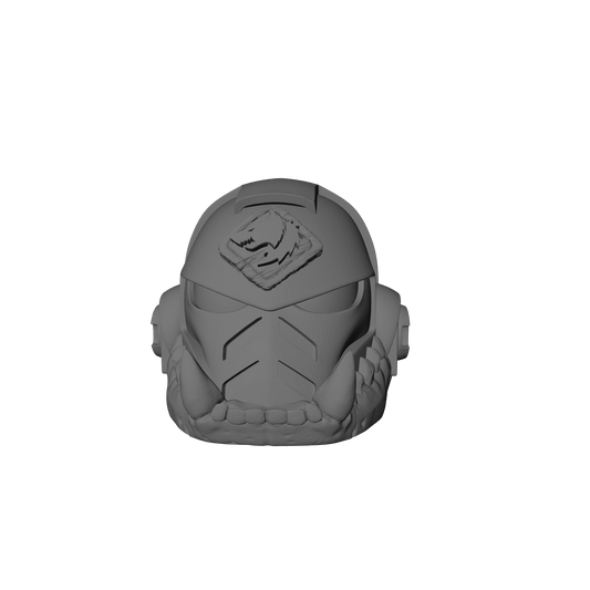 Wolf Guard Warrior Order Type 7 Helmet with Jawbone compatible with McFarlane Toys 1:12 scale armored action figures