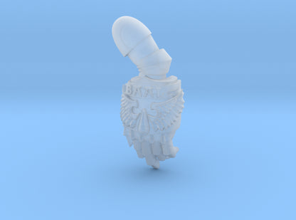 Blood Angels Sanguinary Left Handed Power Fist 3d printed