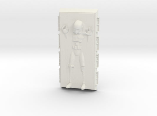 Stormtrooper in Carbonite (Star Wars Legion) 3d printed