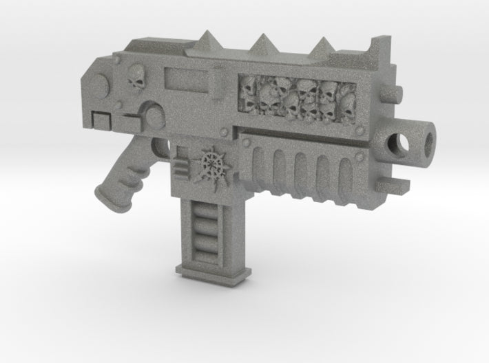 Chaos Bolter with Skull Inlay, The Star of Chaos, and a Straight Magazine Compatible with McFarlane Toys Chaos Space Marine