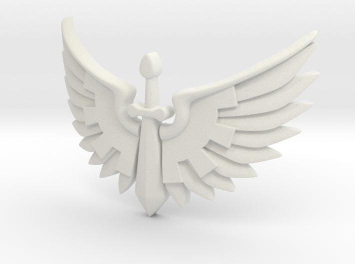 Winged Angels Chestplate Space Marine Armor Plate 3d printed