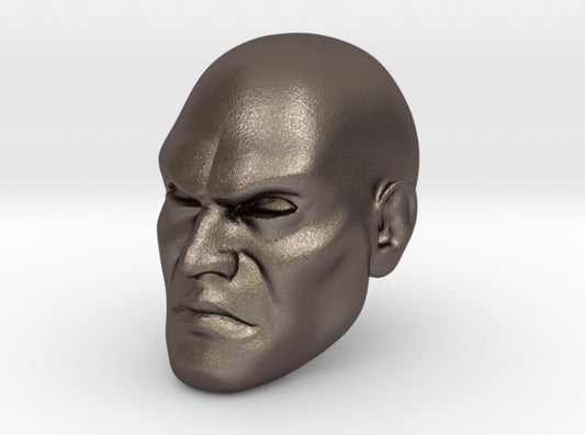 Space Marine Bald Head McFarlane Action Figure 3d printed