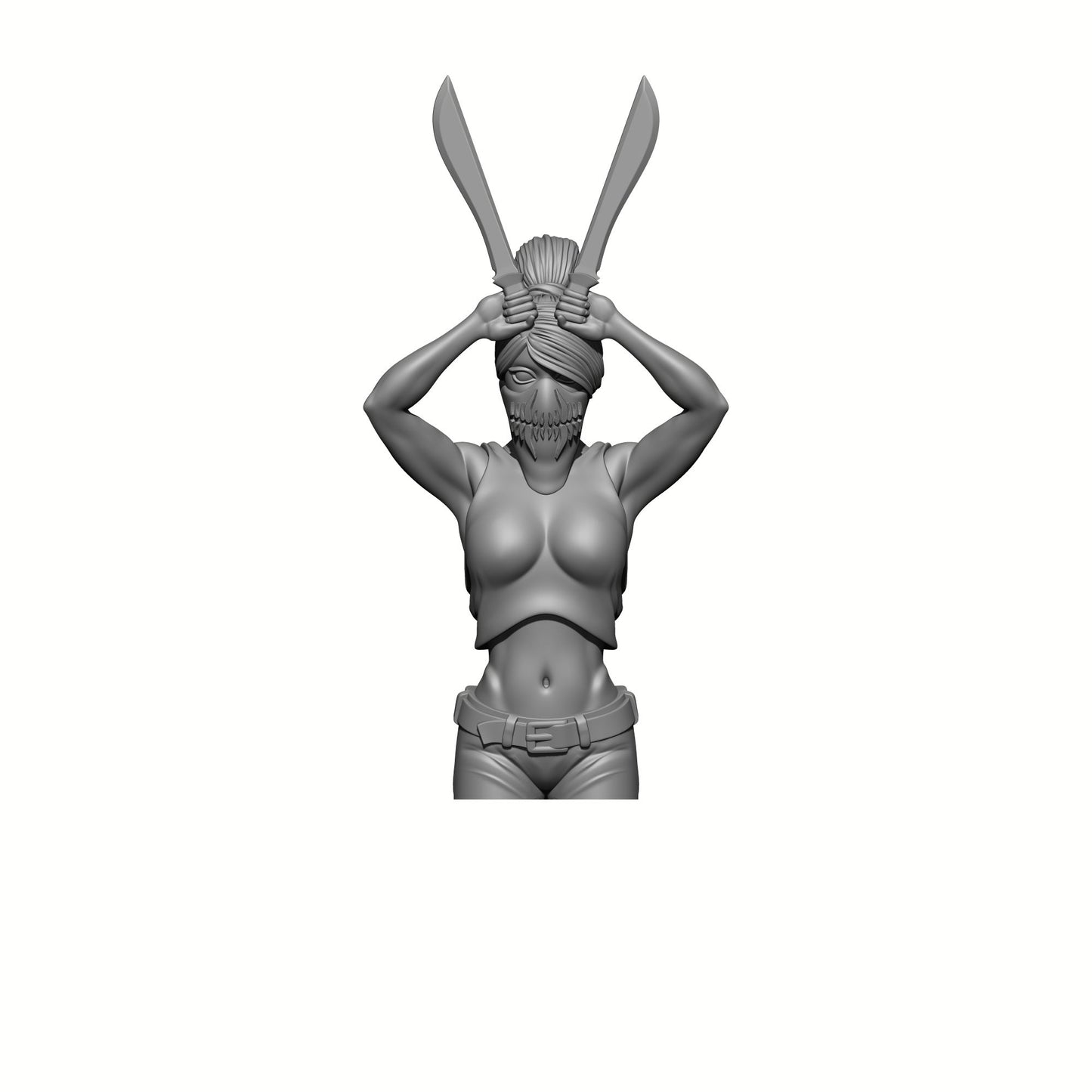 Erica Slaughter Statue Blade Bunny Ear Bust
