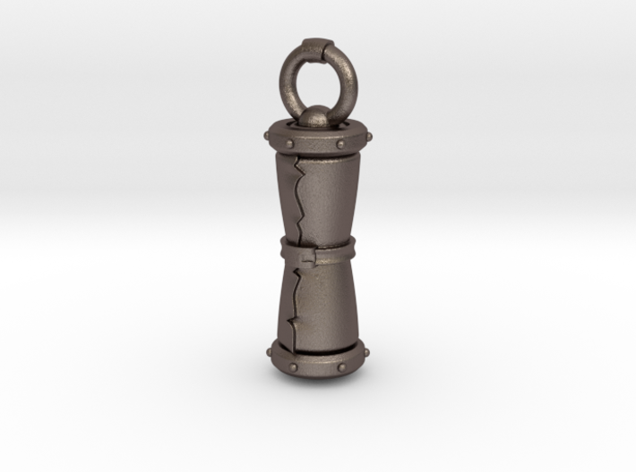 Talisman Scroll custom resin belt relic armor accessory compatible with McFarlane Toys 7-inch 1:12 scale armored action figures.