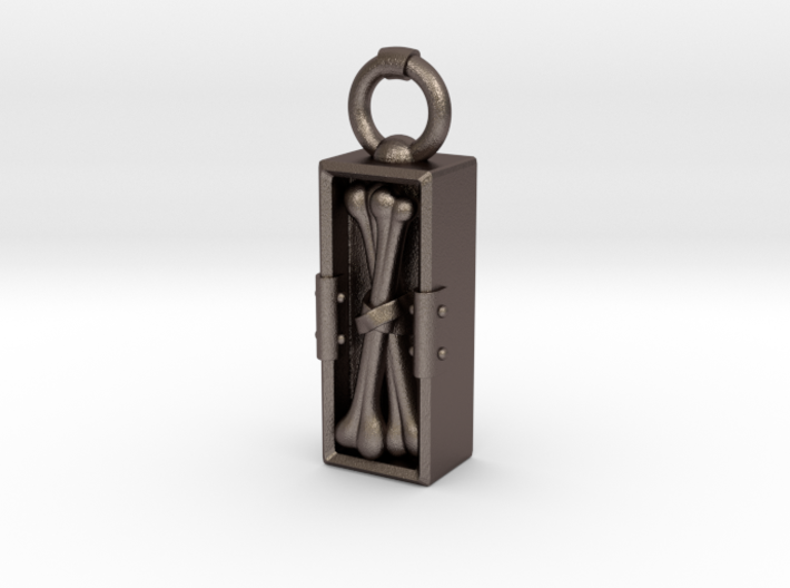 Talisman Two Bones custom resin belt relic armor accessory compatible with McFarlane Toys 7-inch 1:12 scale armored action figures.