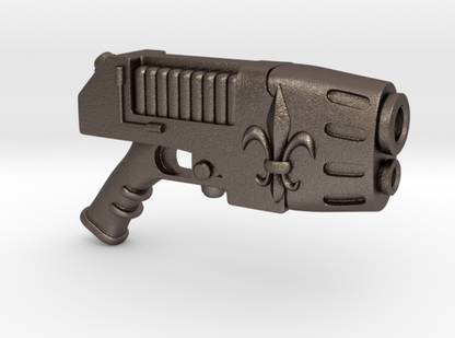 Sisters of Valor Warrior Order Energy Pistol with Fleur Emblem custom resin weapon compatible with McFarlane Toys 1:12 scale figures