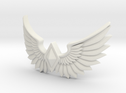 Wolf Guard Warrior Order Diamond Wing Chestplate Icon custom resin armor emblem compatible with McFarlane Toys 1:12 scale figures